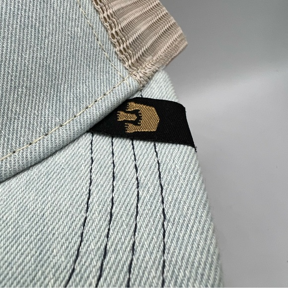 NWT Goorin Bros Animal Farm Snapback Trucker Hat Cap Blue The Cash Cow Patch NEW - Picture 3 of 8